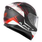 Rjays Dominator II Strike Matte White/Red Helmet - EasyR