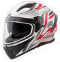 Rjays Apex III Ignite White/Red Helmet - EasyR