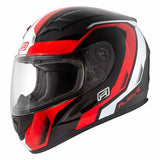 Rjays Grid Gloss Black/Red Helmet - EasyR