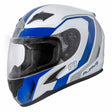 Rjays Grid Gloss White/Blue Helmet - EasyR