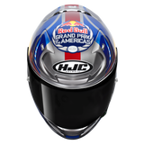 HJC RPHA 12 Red Bull Austin GP2 MC-21 Helmet
