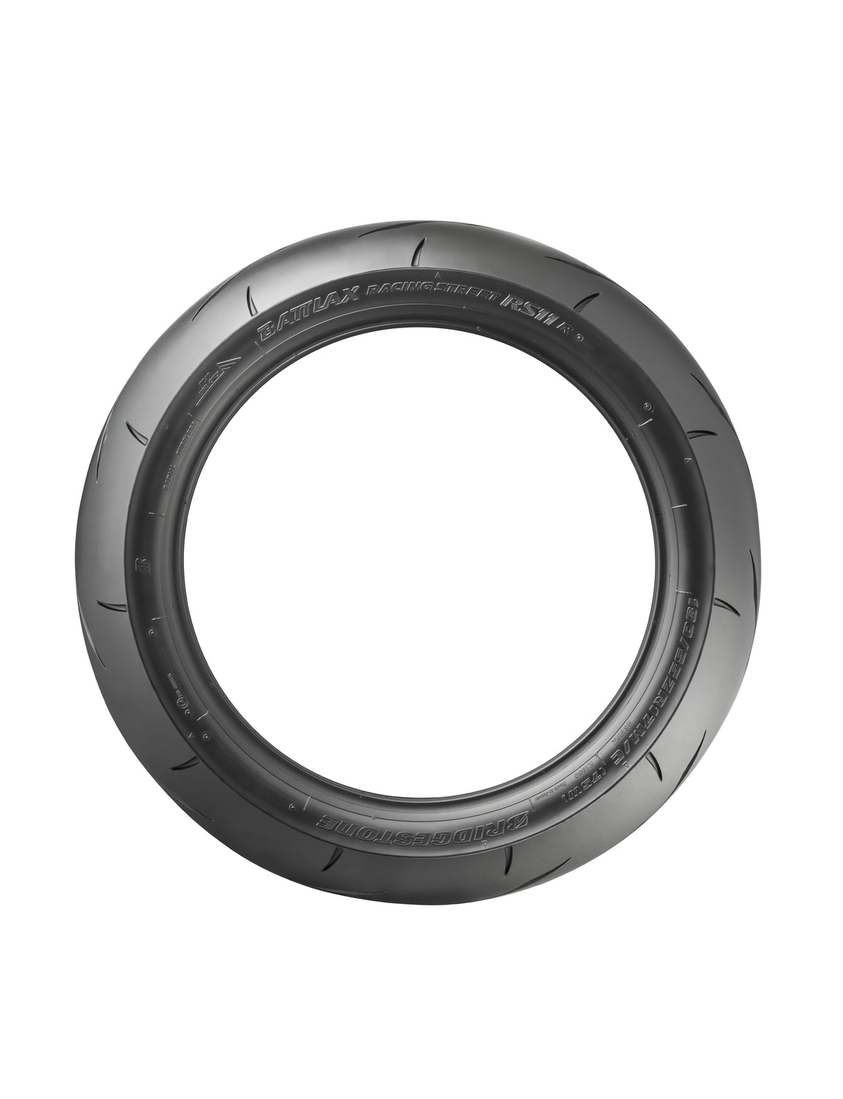 Bridgestone Battlax Racing Street RS11 Radial Rear Tyre 180/55 ZR-17 M/C 73W Tubeless