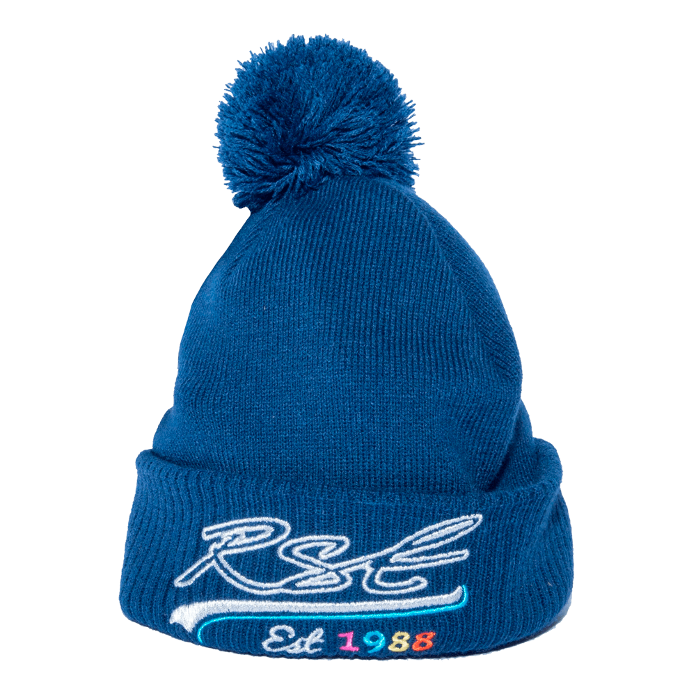 RST Bobble Beanie Blue/NS