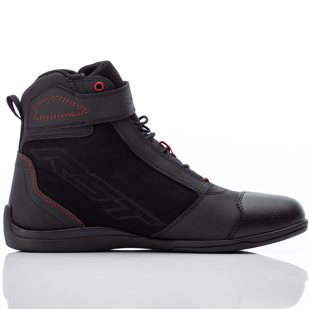 RST Frontier CE Black/Red Riding Shoes