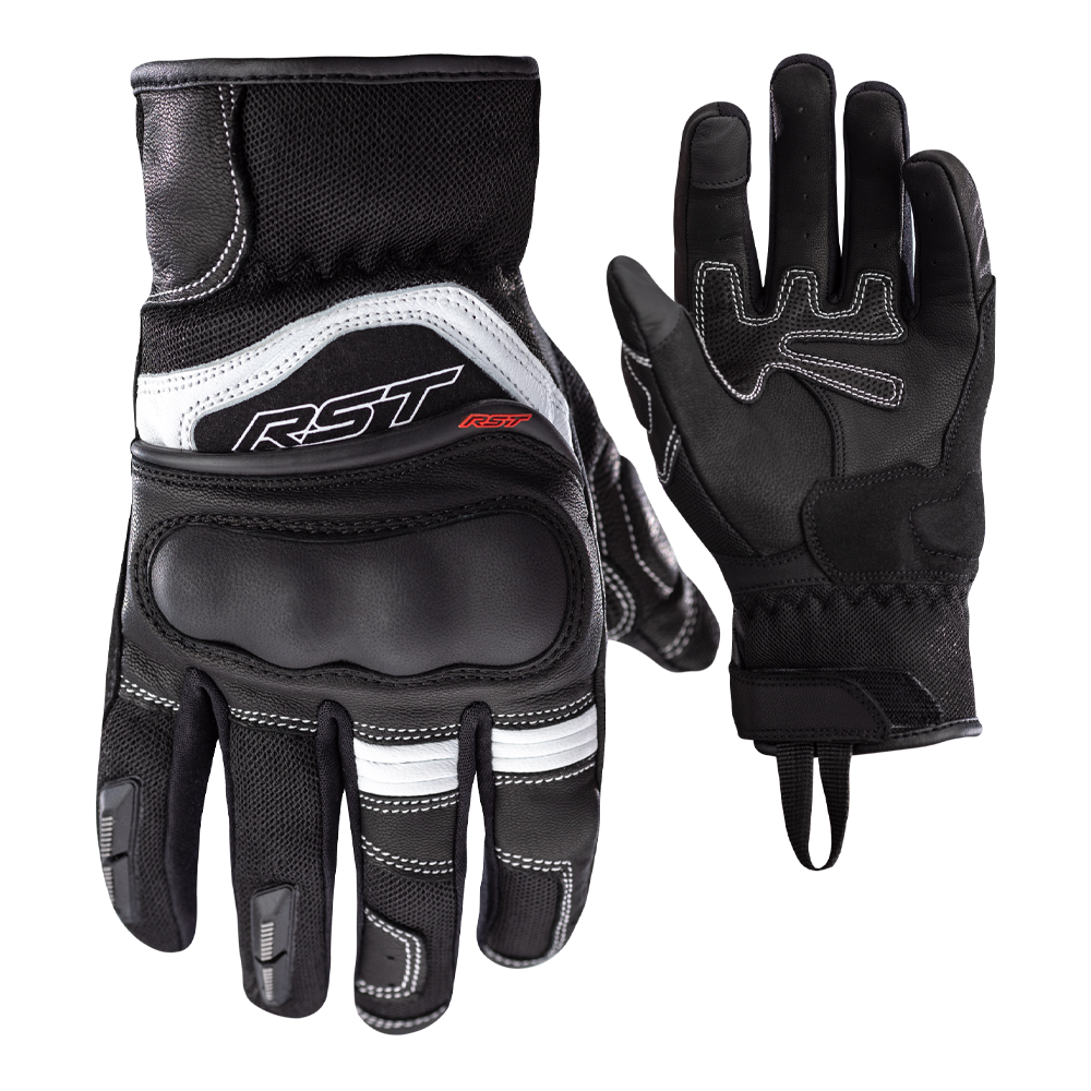 RST Urban Air 3 CE Vented Black/White Gloves