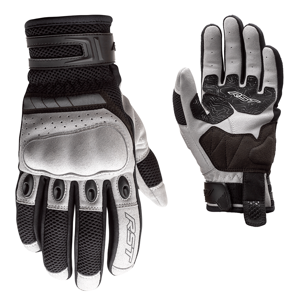 RST Ventilator X CE Silver/Black Gloves