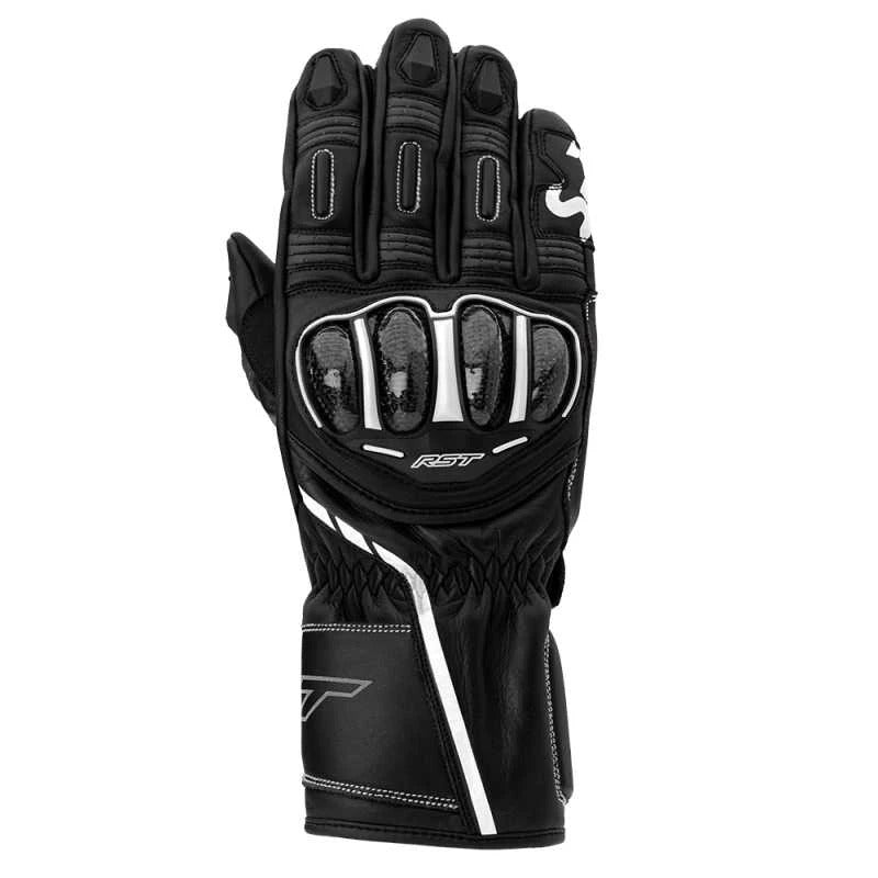 RST S-1 CE Black/White Gloves