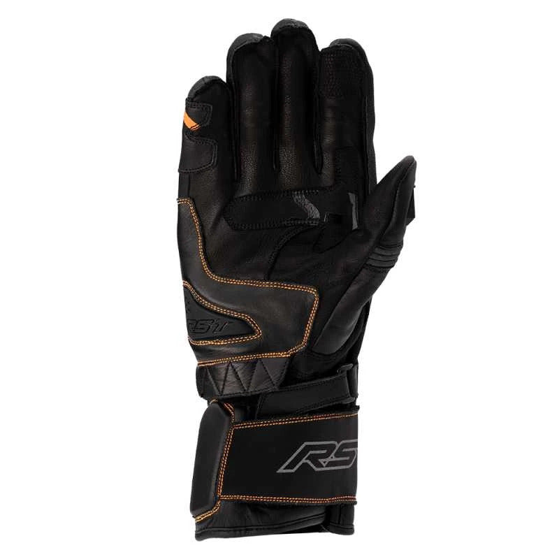 RST S-1 CE Black/Grey/Neon Orange Gloves