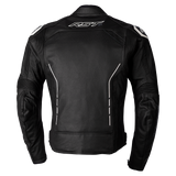 RST S-1 CE Black/White Leather Jacket