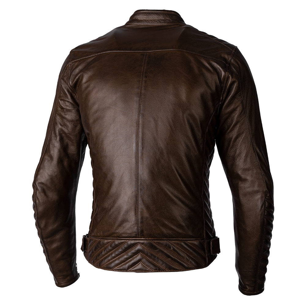 RST Roadstar III CE Brown Leather Jacket