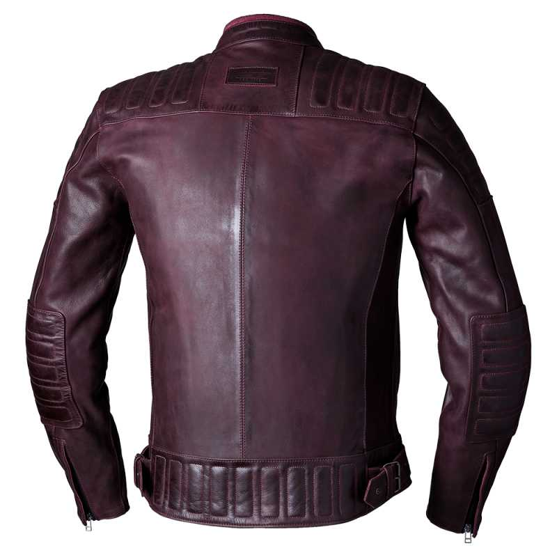 RST IOM TT Brandish 2 CE Oxblood Leather Jacket