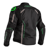 RST S-1 CE WP Black/Fluro Green Textile Jacket