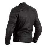 RST Brixton CE WP Black Wax Cotton Jacket