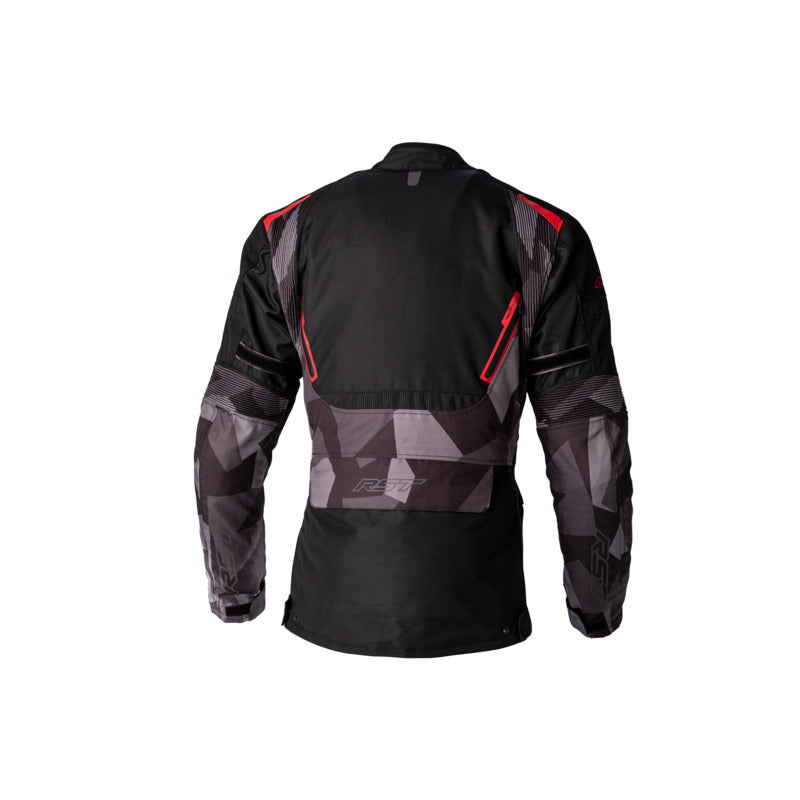 RST Endurance CE WP Black/Camo/Red Textile Jacket