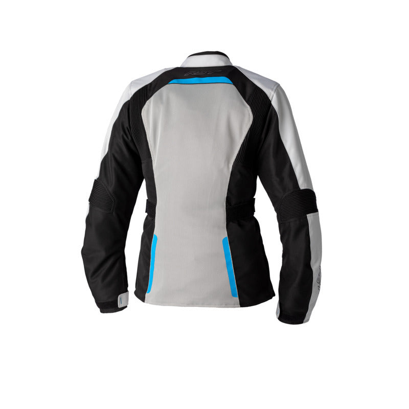 RST Ava Vented CE Silver/Black/Blue Textile Womens Jacket