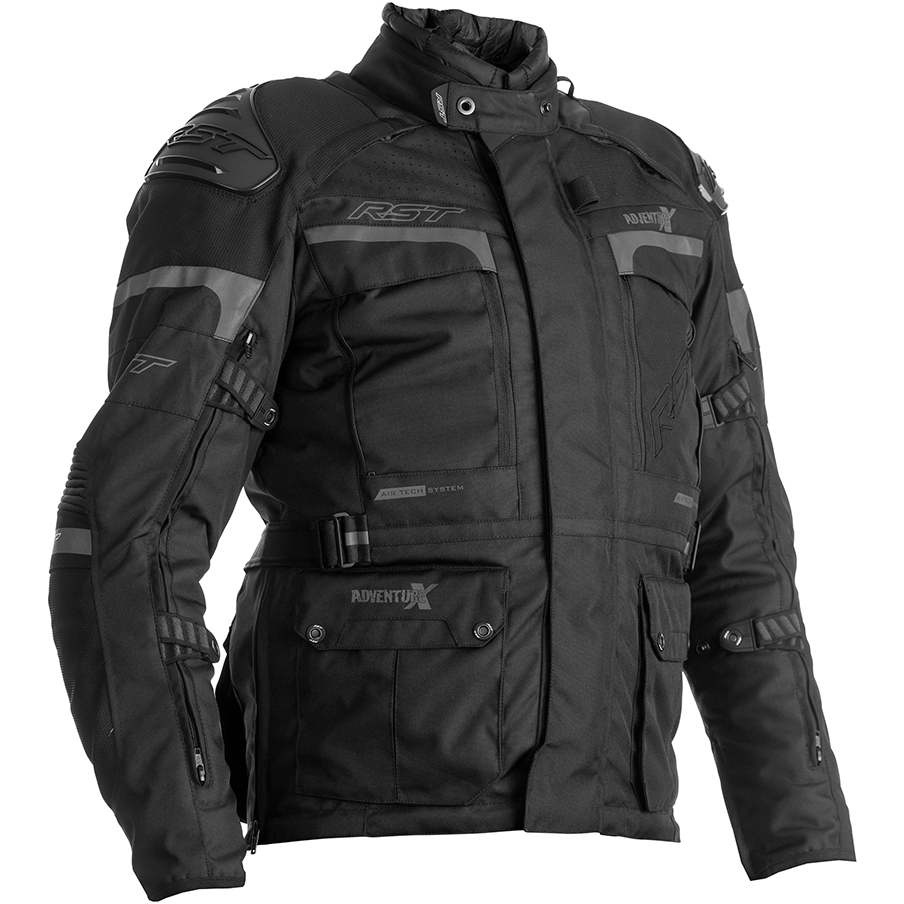 RST Adventure X Pro CE Black Textile Jacket