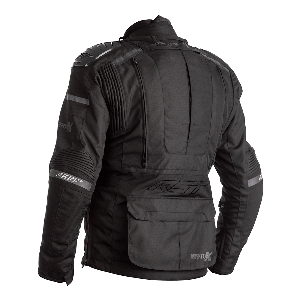 RST Adventure X Pro CE Black Textile Jacket