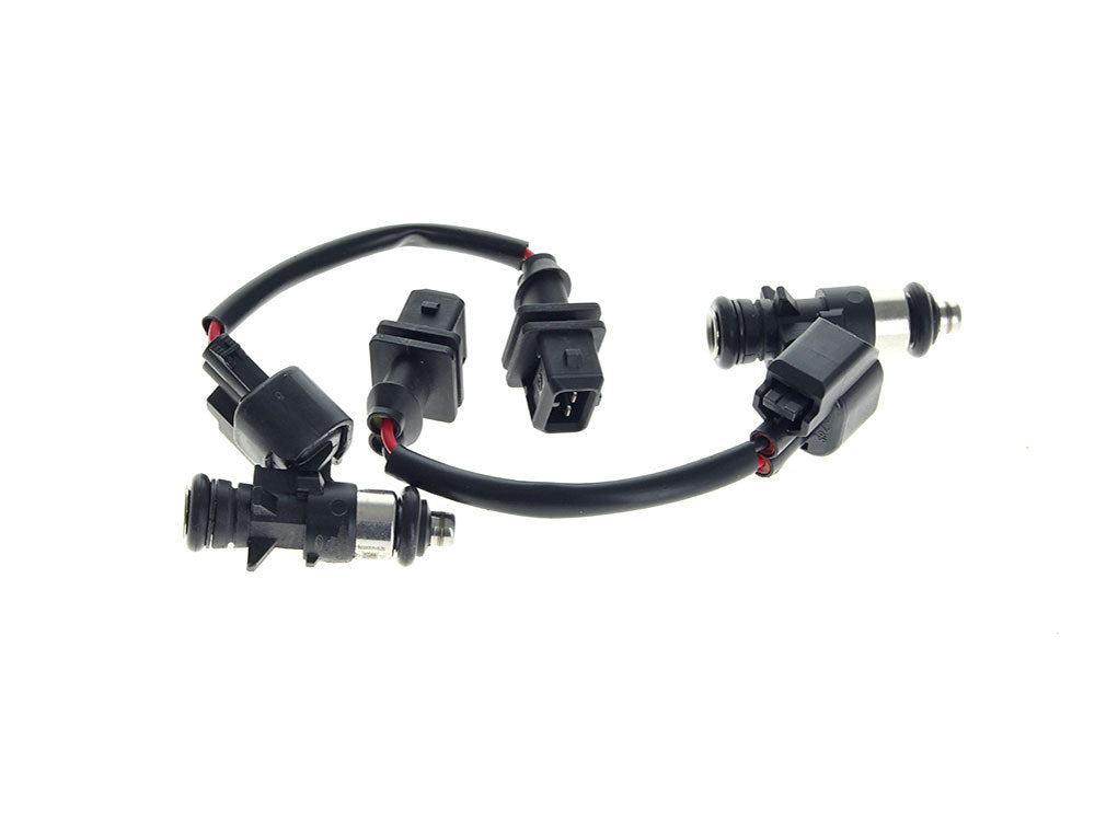 RSS RSS-HD3-500-2 7.08g/s Fuel Injector Set for Touring 02-05 & 08-16/Dyna 04-05/Softail 01-05 & 16-17/Sportster 07-17/V-Rod 02-17