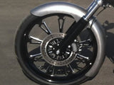 Russ Wernimont Designs RWD-50127 5-1/2" Wide Straight Cut LS-2 Front Fender for FL Softail 86-17 w/21" Front Wheel