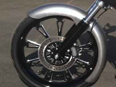 Russ Wernimont Designs RWD-50140 6" Wide Straight Cut LS-2 Front Fender for Breakout w/23" Front Wheel