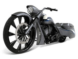 Russ Wernimont Designs RWD-50143 6" Wide Straight Cut LS-2 Front Fender for Touring 14-Up w/30" Front Wheel