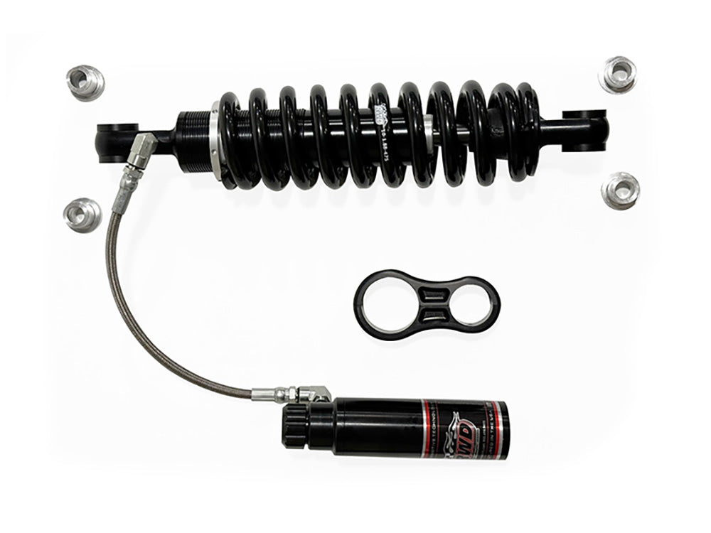 Russ Wernimont Designs RWD-RS2-MONO 13.5" RS-2 Piggyback Rear Shock Absorbers w/Standard Spring Rate Black for Harley-Davidson Softail 18-Up