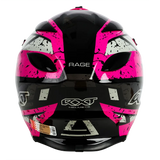 RXT A727 Sector Rage Gloss Black/Magenta Helmet
