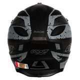 RXT A727 Sector Rage Matte Black/Grey Helmet