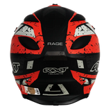 RXT A727 Sector Rage Matte Black/Red Helmet