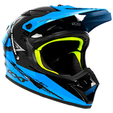 RXT Sector Wrath Gloss Black/Blue Helmet