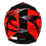 RXT Sector Wrath Matte Black/Red Helmet