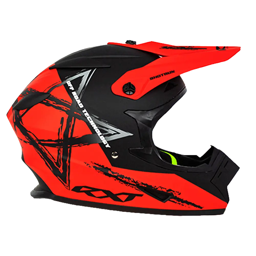 RXT Sector Wrath Matte Black/Red Helmet