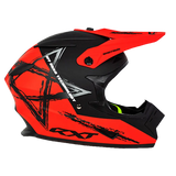 RXT Sector Wrath Matte Black/Red Helmet
