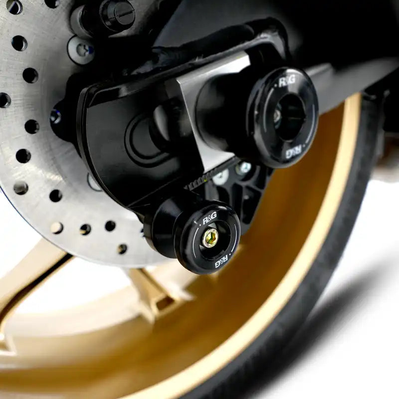 R&G Racing Cotton Reels M6 Black for Aprilia/Ducati/Triumph/Yamaha [INTERNAL]