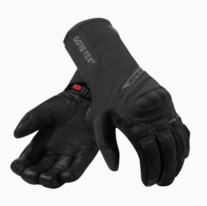 REV'IT! Livengood GTX Black Gloves [Size:LG] [INTERNAL]