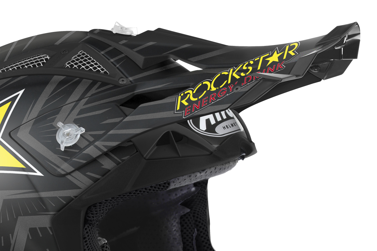 Airoh HAZV6005 Replacement Peak for Aviator 2.2 Helmet Rockstar