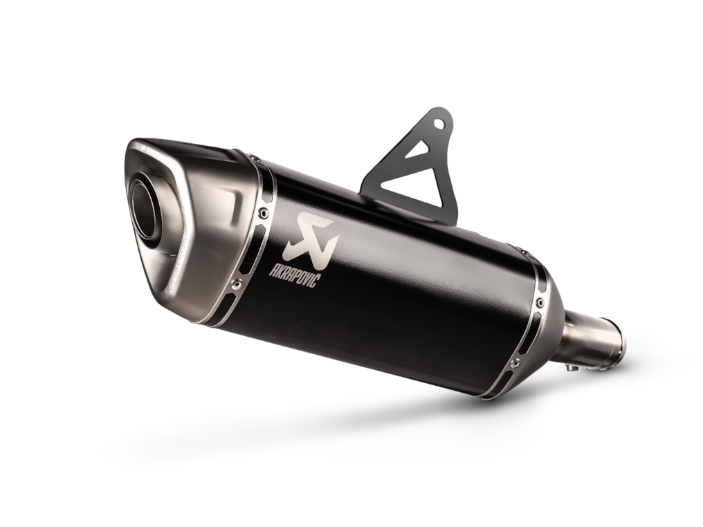 Akrapovic S-H7SO6-HRTBL Slip-On Line Titanium Muffler System for Honda XL750 Transalp 23-24