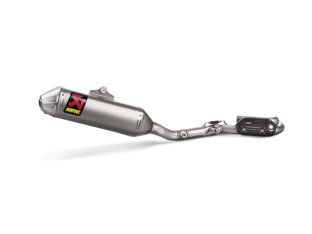 Akrapovic S-K2MET9-BNTA Evolution Line Titanium Exhaust System for Kawasaki KX 250F 17-20