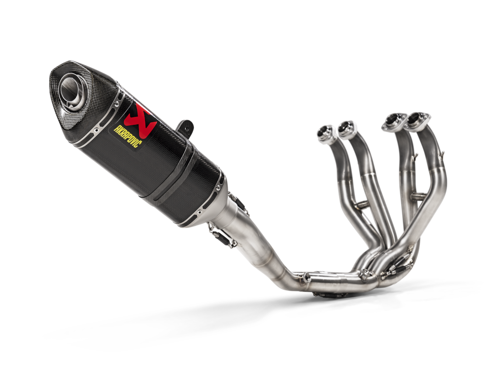 Akrapovic S-K6R11-RC/1 Racing Line Carbon Exhaust System for Kawasaki Ninja ZX-6R 23-Up