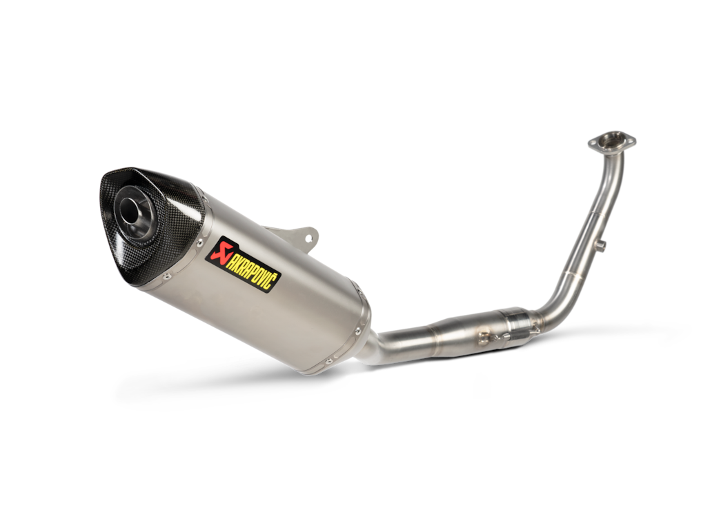 Akrapovic S-Y125R8-HZT Racing Line Titanium Exhaust System for Yamaha YZF-R125 21-24