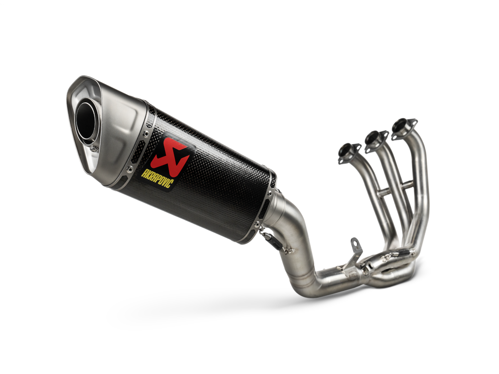 Akrapovic S-Y9R18-APC Racing Line Carbon Exhaust System for Yamaha MT-09 24-Up