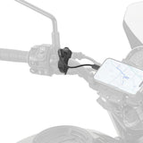 Givi S120 USB & USB-C Powered Electrical Outlet for Handlebars