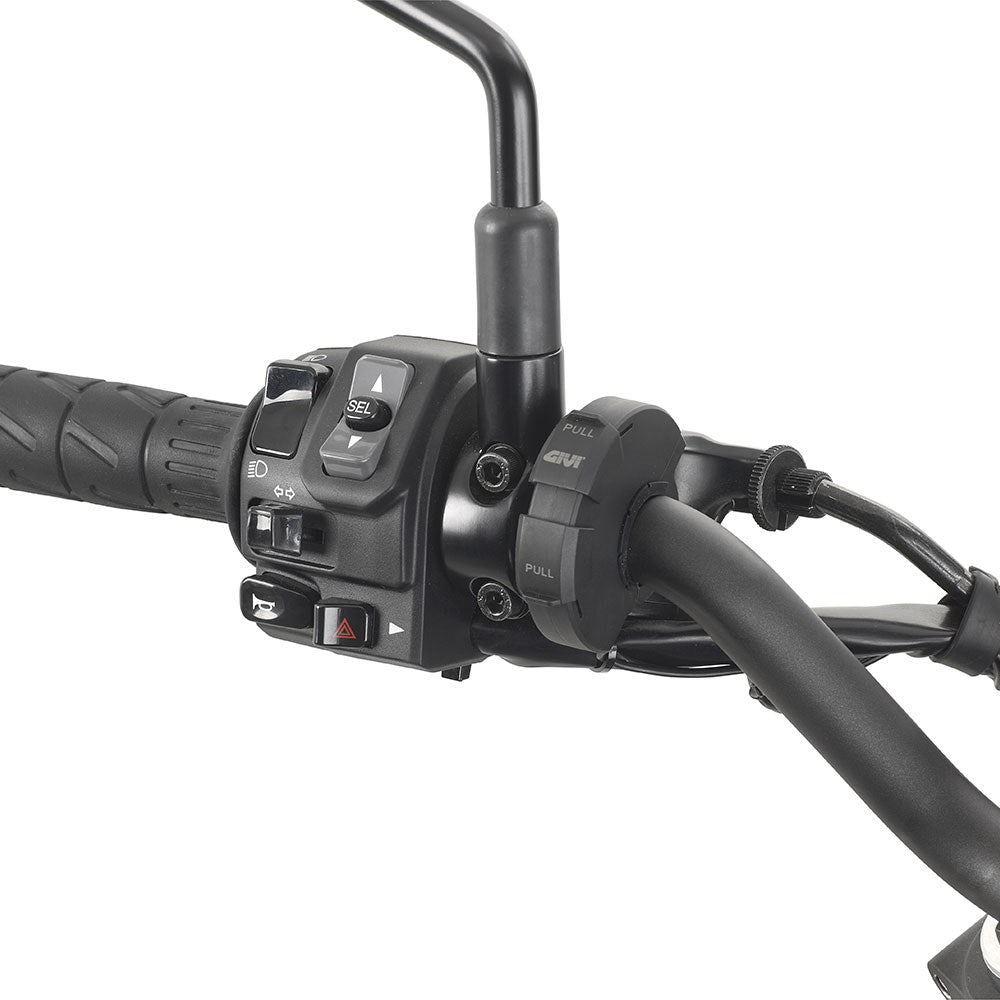 Givi S120 USB & USB-C Powered Electrical Outlet for Handlebars