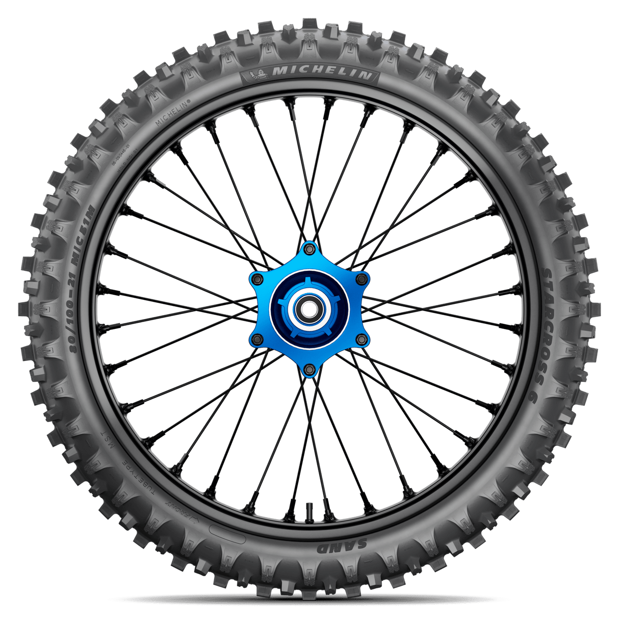 Michelin Starcross 6 Sand Front Tyre 80/100-21 51M Tube Type