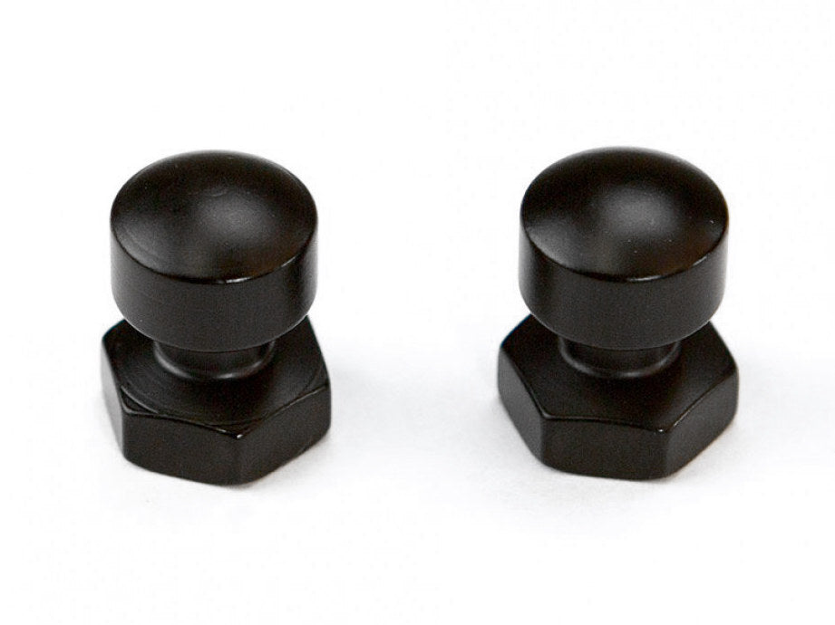 Saddlemen SAD-11819BB Seat Mounting Nuts 1/4-20 Black