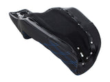 Saddlemen SAD-806-04-172BL Step-Up LS Dual Seat w/Blue Double Diamond Lattice Stitch for Dyna 06-17