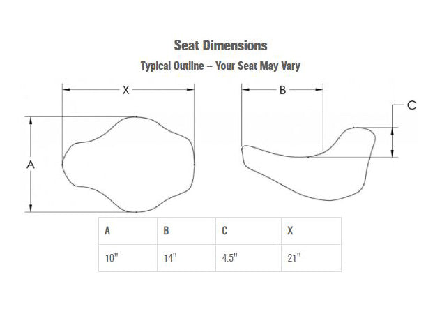 Saddlemen SAD-807-11-002LS-RD Renegade LS Solo Seat w/Red Double Diamond Lattice Stitch for Sportster 04-21 w/3.3 Gallon Fuel Tank