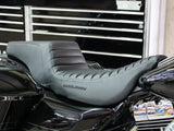 Saddlemen SAD-808-07B-171 Step-Up Tuck & Roll Dual Seat for Touring 08-23