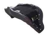 Saddlemen SAD-808-07B-172RD Step-Up LS Dual Seat w/Red Double Diamond Lattice Stitch for Touring 08-23