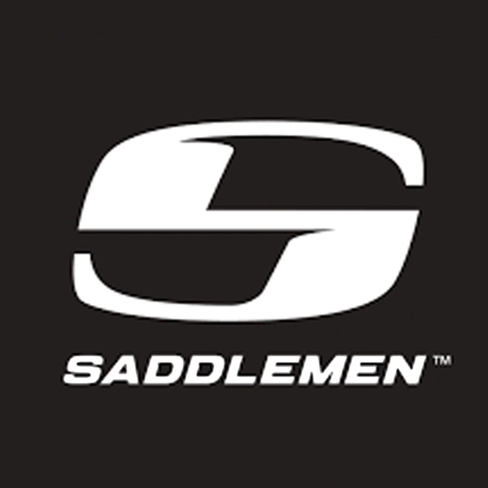 Saddlemen SAD-808-07B-172 Step-Up LS Dual Seat w/Black Double Diamond Lattice Stitch for Touring 08-23